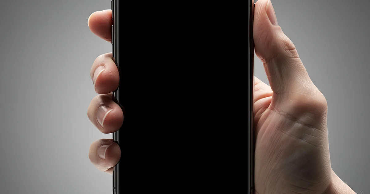 iPhone 17 зависает на чёрном экране после 0% заряда: что делать прямо сейчас