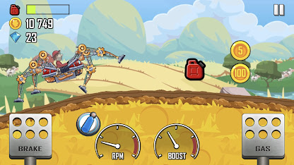 Hill Climb Racing скриншот 2
