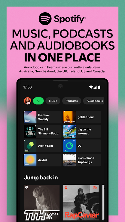Spotify скриншот 1