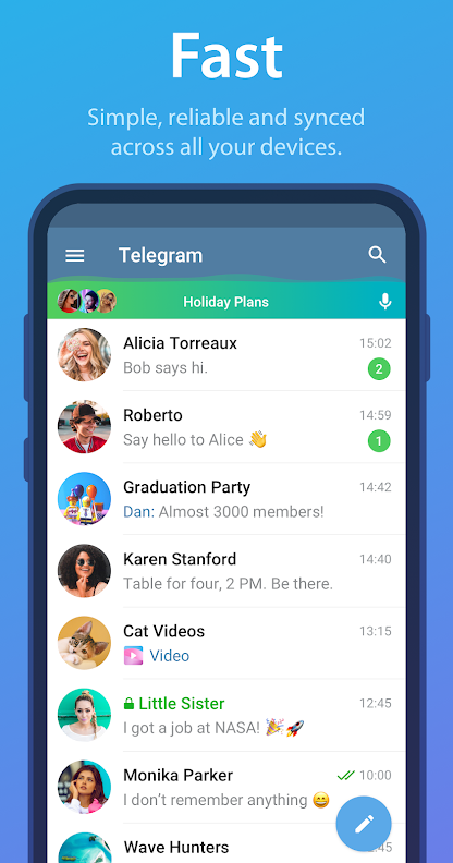Telegram скриншот 1