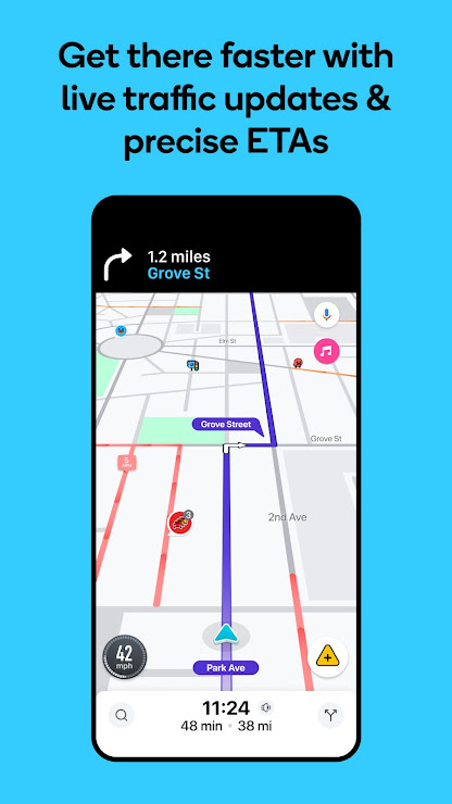 Waze скриншот 1