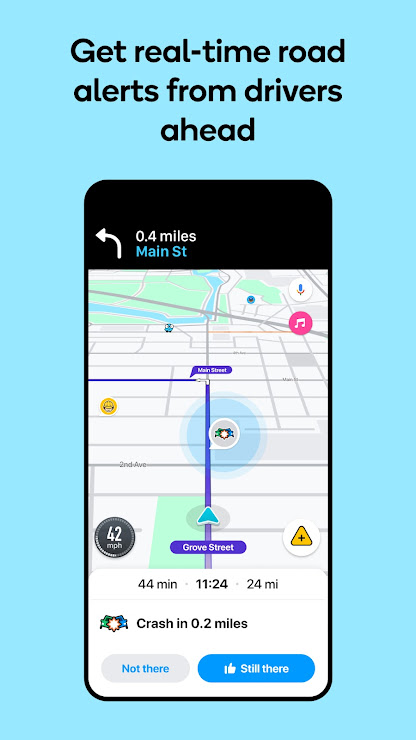 Waze скриншот 2
