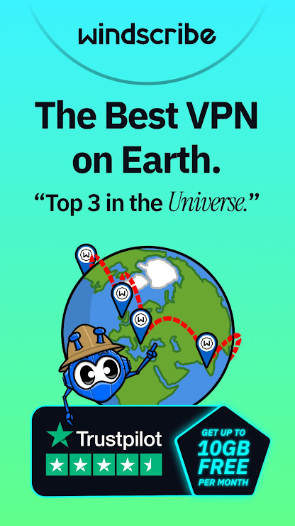 Windscribe VPN скриншот 1