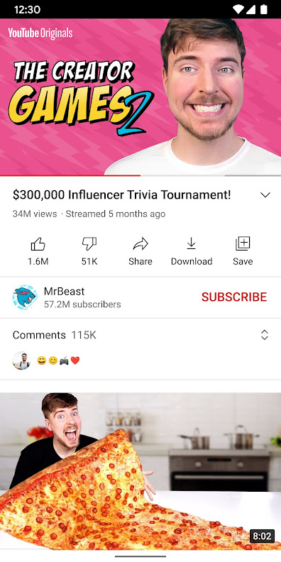 YouTube скриншот 3
