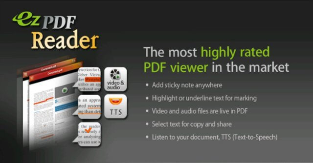 Читалка PDF для Android - ezPDF Reader - Multimedia PDF